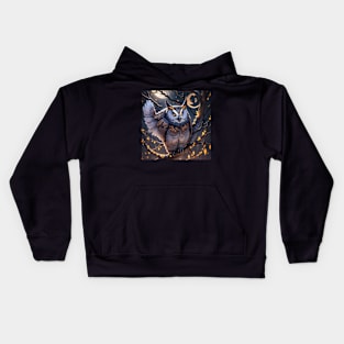 Midnight Owl Kids Hoodie